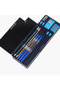 Astronaut Print Pencil Case with Magnetic Flap Closure - 8