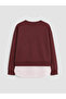 Burgundy Hello Kitty Girls' Sweatshirt - 3