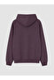 Purple Printed Men's Thick Hoodie - 2