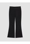 Black Flared Girls' Tights