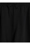 Black Regular Fit Boys' Textured Trousers - 2