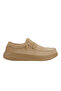 Solid Round Toe Lace-Up Men's Slip-On Shoes