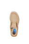 Solid Round Toe Lace-Up Men's Slip-On Shoes - 3
