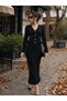 Ruffle Detail Cardigan Skirt Set
