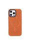 Bloomcase Aeris Warm Tan iPhone 16 Pro Magsafe Genuine Leather Case - 3
