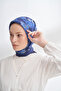 وشاح ANATOLIAN BLOOM DESEN THE TENCEL EDIT - أزرق ليلي - 4