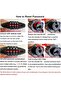 2 PACK Bike Locks Cable,Anti Theft Bicycle Lock Chain,4 Digit Security Resettable Bike Combination L - 4