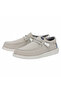 Textured Round Toe Lace-Up Men's Slip-On Shoes - 3