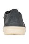 Solid Round Toe Lace-Up Men's Slip-On Shoes - 2