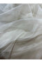 Mink Bordered Medium Weight 1/3 Regular Pleated Wrinkle-Free No-Iron Tulle Curtain |   Simple and Quality Weaving - 4