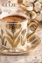 Signature Collection / Heritage Series / Nazeni̇n Model 2-Person Coffee Cup Set (Fine Bone Porcelain) - 3