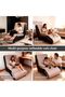 Inflatable Sofa,Portable Inflatable Lazy Sofa,Inflatable Deck Chair,Flocking Backrest Inflatable Cou - 5