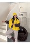 Women's Hand-Knitted Look Beanie & Shoulder Shawl Scarf Set - 7