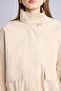 Water Repellent Balloon Fit Hooded Zippered Coat (26 Au) - 7