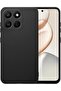غطاء هاتف سيليكون لهونور X7D (أسود، لهونور X7D)