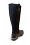 Kemal Aygün-Venüs Women's Lightly Shiny Nubuck Below-The-Knee Riding Boots – with Elastic Back and Zipper - 5