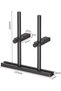 Gpu Support Bracket Double Bracket, Height Adjustable Graphics Card Brackets, Fan Mount Adjus - 2