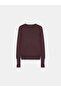 1267 Crew Neck Sweater-Purple - 5