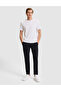 White Regular Fit Basic T-Shirt 50333999-Vr013 - 4