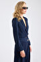 Stone Buttoned Crop Cady Blazer Jacket - 3