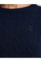 Navy Blue Regular Fit Sweater 50331418-Vr033 - 7