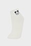 3-Pack Cotton Bootie Socks (Ns) - 2