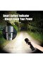 2 Pack Tactical Flashlights Torch High Lumen, 3 Modes Led Waterproof Rechargeable Zoomable Linternas - 6