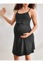 Rochie mini, neagră - S - 3