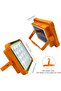 400W LED Portable Solar Work Light, 5 Modes Camping Lamp with USB Charging Port, Emergency Work Ligh - 7