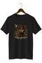 Men's Hunting Dog Duck Hunting Printed T-Shirt – Outdoor Hunting Themed Crew Neck Short Sleeve