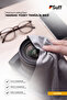 Kamille Sensitive Surface Microfiber Cloth Scratch-Free Wide Camera and Lens Cleaning Cloth 70X50 cm Gray - 4