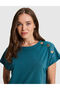 Dark Green Comfort Fit T-Shirt 50319836-Vr079