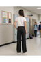 Wide Children's School Cotton Pants Ages 12&16 - 3