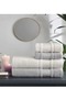 Best Hamam Set, Bath Towel Set-Camellia Gray Cream - 2