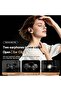 2-in-1 Dual Style Wireless Earbuds Set (2 Pairs Included: In-Ear & Clip-On Ear-Hook TWS) with Charging Case & Makeup Mirror LED Light, Bluetooth Stereo Headset (Skin Tone) - 5