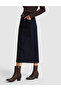 Saks Slim Fit Jean Skirt 50330681-Vr032 - 5