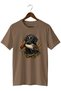 Men's Labrador Duck Hunting Printed T-Shirt – Hunting Dog and Outdoor Themed Short Sleeve Crew Neck