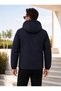 Men's Jacket Winter Coat Hooded Fur Inside Jacket Daily Coat Casual - 4
