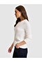 White Regular Fit Knitwear Cardigan 50331467-Vr013 - 3