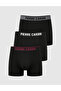 Black Cotton Blend 3-Piece Underwear Boxer Set 50333821-001
