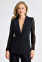 Lace Detailed Cady Blazer Jacket