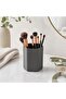 Hexagonal Desktop Organizer, Dark Gray Storage Container for Pens and Brushes, Space-Saving Office a - 5