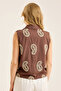 Shawl Patterned Dress - 5