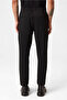 Regular Fit Diagonel Black Jogger Pants - 6