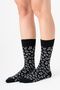 Leopard Patterned Unisex Gots Certified Organic Cotton Socks – Vegan - 4