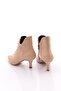 K315 Women's Pointed Toe Short Thin Heeled Boots - 3