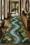 Eta Nature Patterned Woven Base Decorative Carpet Eta4207 - 2