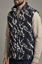 Men's Vest with Sherpa Plush Lining, Full Zipper Pockets, Lamb Outdoor Vest - 3