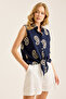 Shawl Patterned Dress - 2