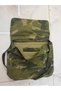 Unisex Camouflage Patterned Canvas Messenger Bag with Adjustable Strap Y2K Street Style - 5